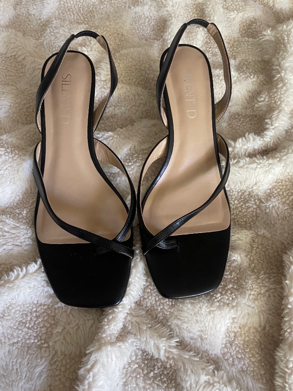 Silent D Slingback Heels